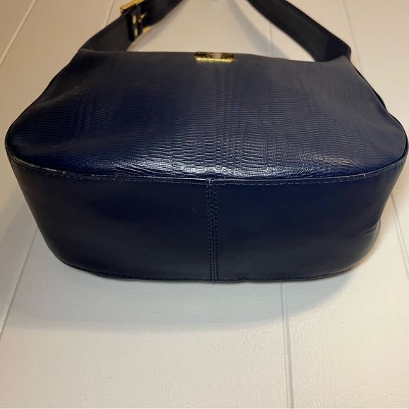 MCM shoulder bag navy blue - Picture 5 of 16
